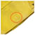 Chaqueta de piel de ternera con charm de logo triangular de Prada Amarillo - vista 16