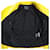 Chaqueta de piel de ternera con charm de logo triangular de Prada Amarillo - vista 3