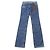 Pantalones de denim de algodón Monogram Louis Vuitton Azul