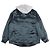 Chaqueta de algodón acetato con parche de logo Gucci WORLD WIDE Gris Gris antracita - vista 2