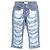 Pantalones de algodón y poliamida Chanel P60217V46019 Azul