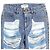 Pantalones de algodón y poliamida Chanel P60217V46019 Azul - vista 3