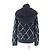 Chaqueta de cachemira COCO Mark de Chanel Negro Blanco - vista 3