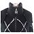 Chaqueta de cachemira COCO Mark de Chanel Negro Blanco - vista 4