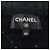 Chaqueta de cachemira COCO Mark de Chanel Negro Blanco - vista 8