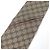 Cravatta in seta con logo GG di Gucci Beige - vista 5