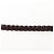 Autre Marque Bracciale in pelle argento 925 HOMME+ 4℃ Marrone - vista 4