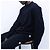Autre Marque HEAVYWEIGHT FLEECE Sweatshirt Scye × REIGNING CHAMP Limitierte Auflage Schwarz - Ansicht 3