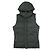 Autre Marque WJK Memory Twill Lammdaunenweste Schwarz