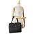 Borsa a tracolla in caviale Coco Mark di Chanel Nero - vista 15