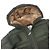 Moncler KJERAG GIUBBOTTO Nylon Polyester Down Jacket Green Khaki - view 2