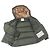 Moncler KJERAG GIUBBOTTO Nylon Polyester Down Jacket Green Khaki - view 3