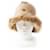 Fendi Zucca-Muster Fuchs Bucket Hat Braun  - Ansicht 4