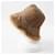 Fendi Zucca-Muster Fuchs Bucket Hat Braun  - Ansicht 5