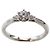 Autre Marque Pt950 Diamantring Niwaka Shirosuzu Silber - Ansicht 2