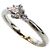 Autre Marque Pt950 Diamantring Niwaka Shirosuzu Silber - Ansicht 3