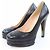 COCO Mark Leder-Pumps von Chanel Schwarz