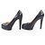 COCO Mark Leder-Pumps von Chanel Schwarz - Ansicht 3