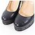 COCO Mark Leder-Pumps von Chanel Schwarz - Ansicht 5