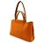 Hermès Cabag Elan Toile Officier Leder 2-Wege Tasche Orange - Ansicht 2