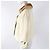 Giacca in Lana Seta e Visone Louis Vuitton Beige Crudo - vista 3