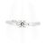 Autre Marque Niwaka Komorebi Pt950 Diamantring Silber