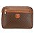 Céline Borsa Clutch in Pelle PVC Macadam Celine Marrone