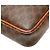 Céline Borsa Clutch in Pelle PVC Macadam Celine Marrone - vista 7