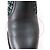 Stivaletti in pelle e tweed Chanel 22B G39334 Nero Blu chiaro - vista 14
