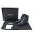 Stivaletti in pelle e tweed Chanel 22B G39334 Nero Blu chiaro - vista 2