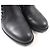 Stivaletti in pelle e tweed Chanel 22B G39334 Nero Blu chiaro - vista 8
