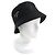 Sombrero bucket de Re-Nylon con logo triangular de Prada Negro