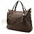 Borsa 2 in 1 Louis Vuitton Evora GM Damier Marrone - vista 2