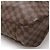 Borsa 2 in 1 Louis Vuitton Evora GM Damier Marrone - vista 3