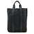 Hermès Acapulco MM Nylon-Leder Tote Bag Schwarz