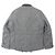 Autre Marque Aquascutum Wool Artificial Leather Down Jacket Grey - view 3