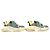 Sneakers Gucci×Balenciaga The Hacker Project Beige Verde Giallo - vista 4