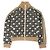 Trackjacke aus Polyester und Baumwolle mit Gucci Ken Scott Allover-Logo Schwarz