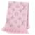 Louis Vuitton Escalp Logo Mania Shine Wool Silk Scarf Pink  ref.2388893