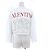 Sudadera de algodón con cordones Valentino Trainer Blanco - vista 8