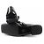 Lackleder-Pumps mit Jumbo-Band von Versace Schwarz - Ansicht 5