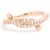 Cartier Entrelacés 750PG Diamantring Größe 50 Pink - Ansicht 4