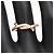 Cartier Entrelacés 750PG Diamantring Größe 50 Pink - Ansicht 8