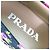 Prada Gabardine-Leinensandalen Schwarz Pink - Ansicht 10
