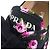 Prada Gabardine-Leinensandalen Schwarz Pink - Ansicht 9