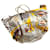 Hermès Traffic Jam Strandtasche Gelb