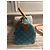Louis Vuitton Borsa a Tracolla Speedy P9 25 Blu - vista 13