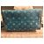 Louis Vuitton Borsa a Tracolla Speedy P9 25 Blu - vista 19