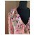 Autre Marque ANJUNA Kleid mit Blumenmuster in Rosa Pink - Ansicht 5