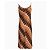 Thierry Mugler Mugler Abendkleid, Modell Mask Printed Braun Orange - Ansicht 2